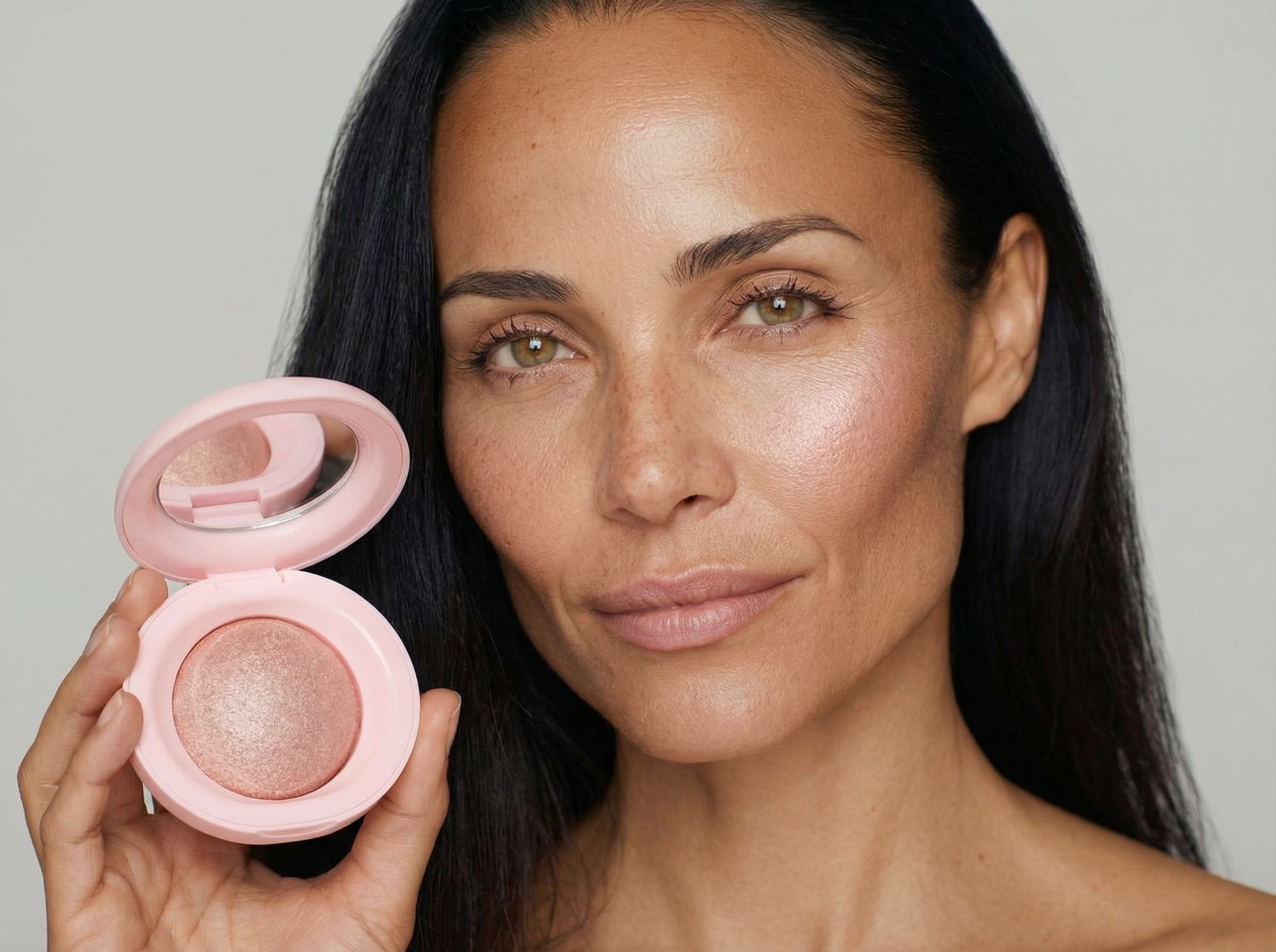 Silk Diamond Highlighter Rose Quartz - Iluminador polvo