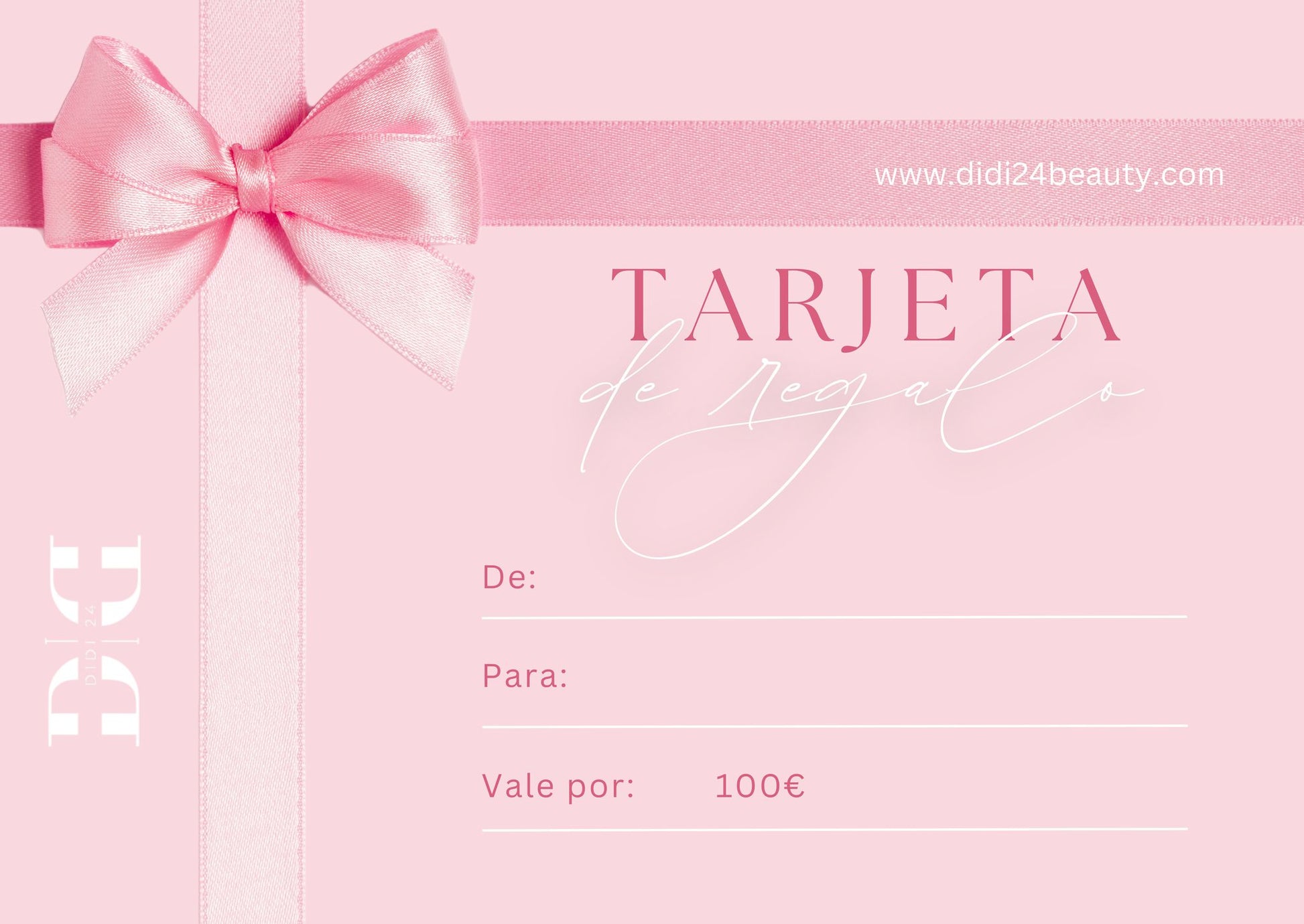 tarjeta regalo  didi 24 beauty gift card didi 245 sorprende a los amantes del maquillaje , diseñado para sorprender y enamorar